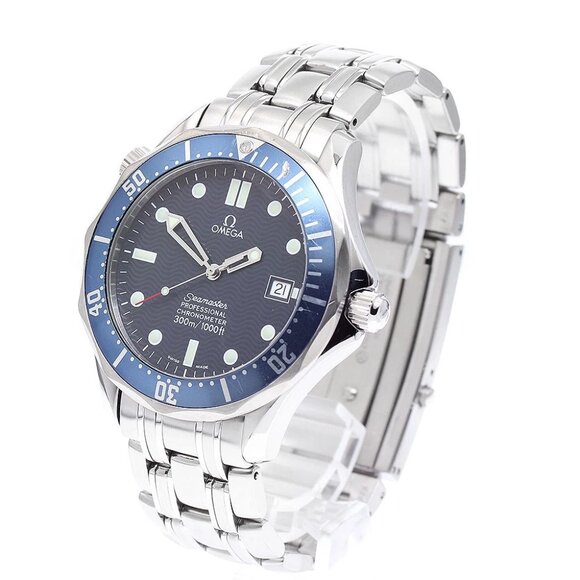 OMEGA Seamaster300 2531.80 Date Navy Dial Automatic Men's Watch_889817 - Picture 7 of 7